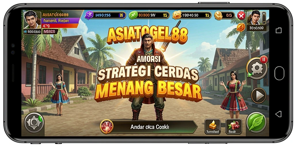Tampilan gameplay menarik dari ASIATOGEL88 yang menantang strategi pemain.
