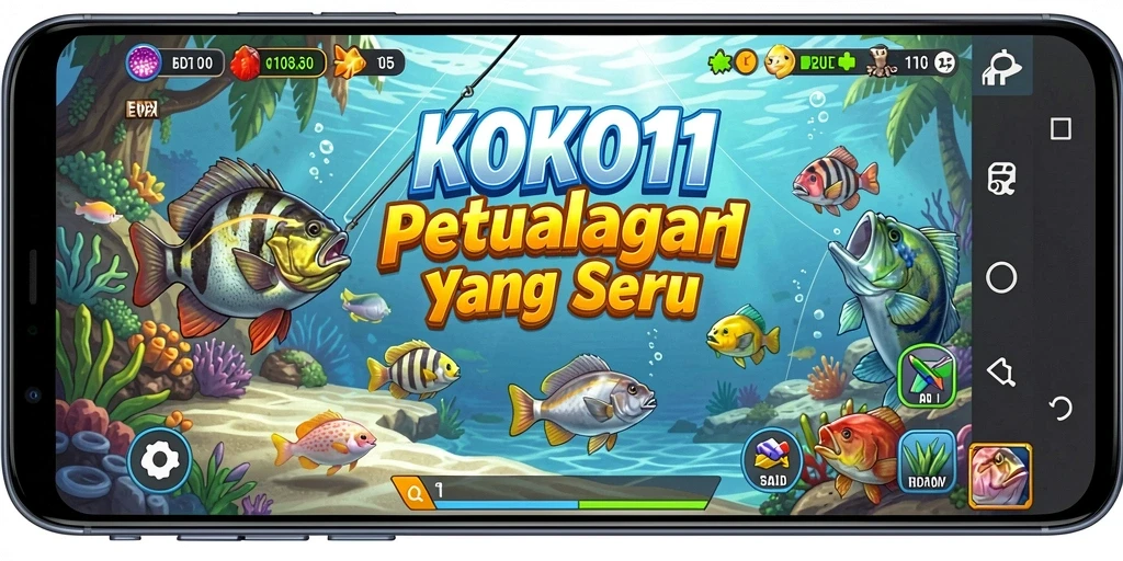 Tangkapan ikan raksasa di gameplay KOKO11 yang mengasyikkan.
