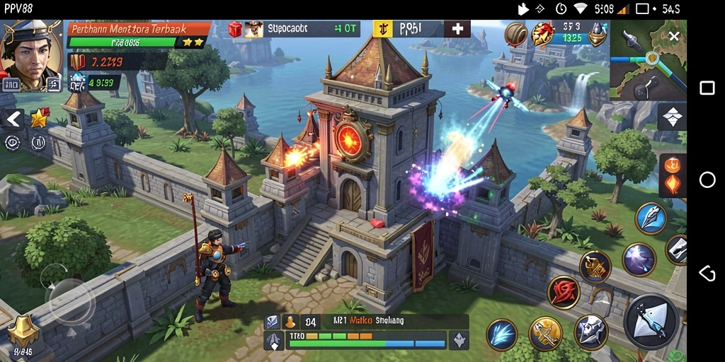 Gameplay PPV88 menunjukkan pertahanan menara yang epik dan strategi yang mendebarkan.