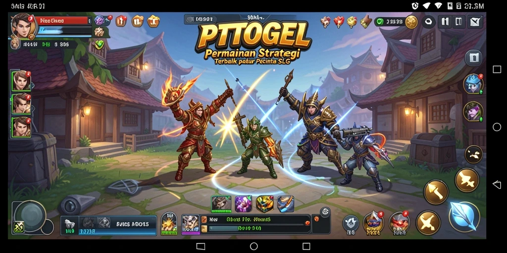 Screenshot gameplay <strong>PTTOGEL</strong> menampilkan aksi strategi yang intens.