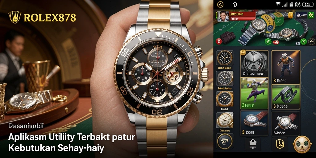 Tampilan antarmuka intuitif dari ROLEX878 saat menjalankan fungsinya.
