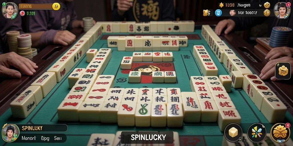 Tampilan gameplay seru dan menantang di SPINLUCKY.