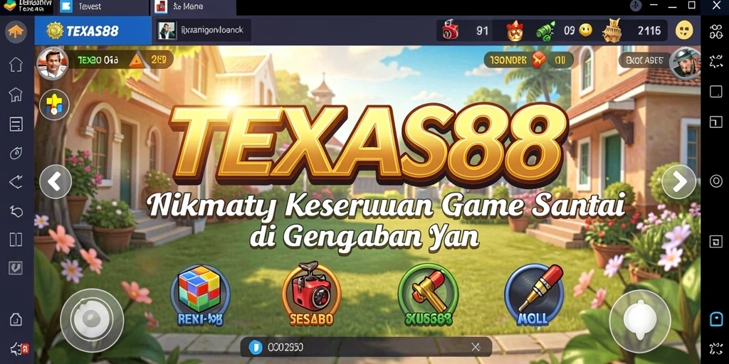 Tampilan gameplay <strong>TEXAS88</strong> yang seru dan menarik perhatian.